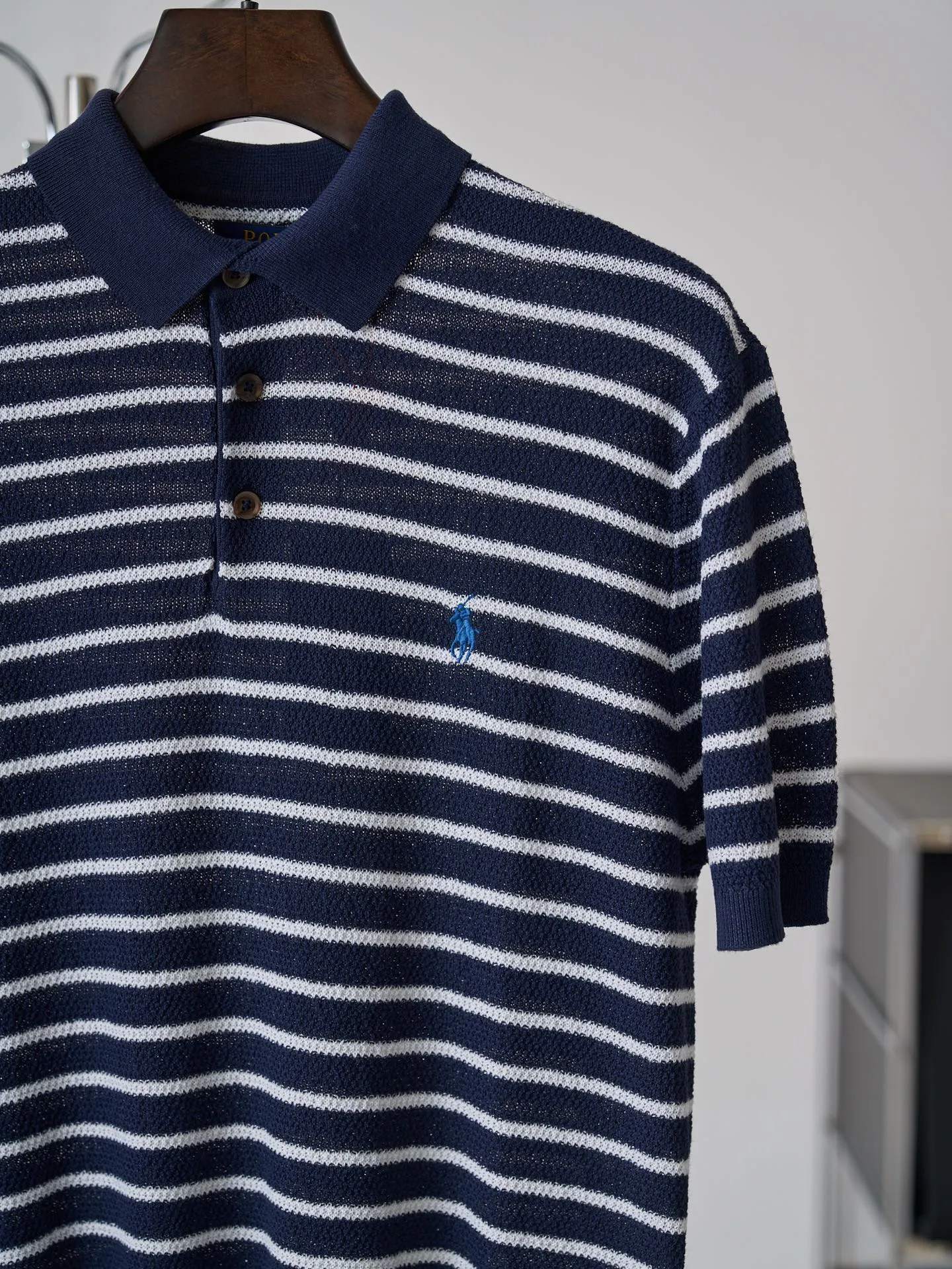 【 】Ralph Lauren/ polo 【In Stock】S M L XL Breathable Navy Blue Retro Classic Retro ，